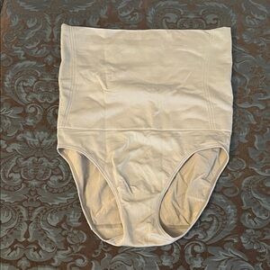 High-Waisted Cream Shapewear